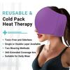 Migraine Relief Cap Puffy Eyes Tension Stress Relief Gel Ice Head Wrap Reusable Soothing Headache Hot Cold Therapy Face Eye Guard