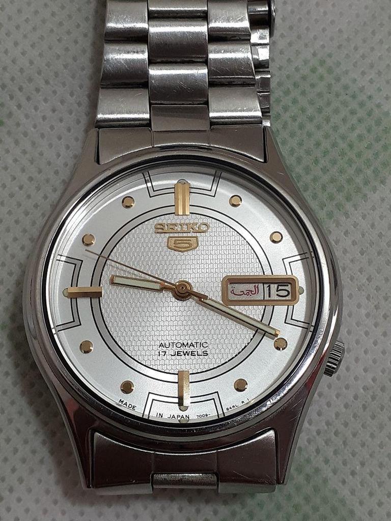 [USED] SEIKO Automatic Watch 17 Jewels Date Display