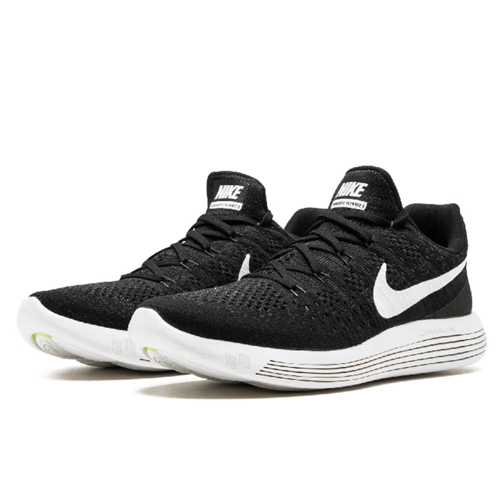 Nike Lunar Epic Flyknit 2 Low Black White Womens 863780-001