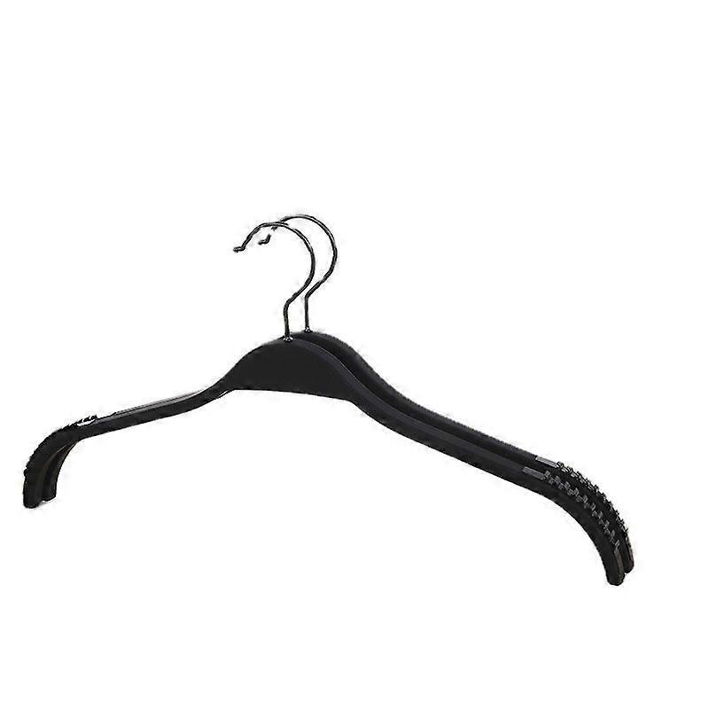 20 Non-Slip Plastic Coat Hangers for Tops & Shirts, 40cm