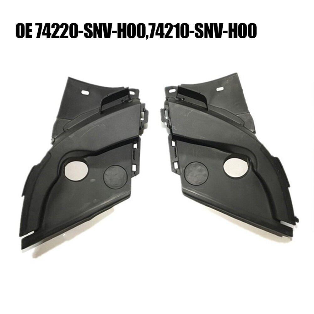 1Pair New Windshield Wiper Arm Cowl Vent Trim Cover Panel For Honda Civic 06-11