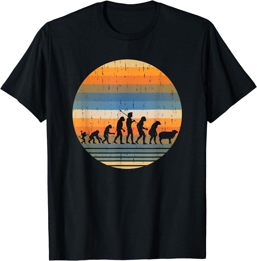 Лучшая футболка унисекс Monkey Retro Evolution of Man