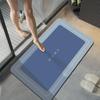 8A8 Absorbent & Dirt-Resistant Diatom Mud Crystal Velvet Anti-Slip Bathroom & Entrance Floor Mats