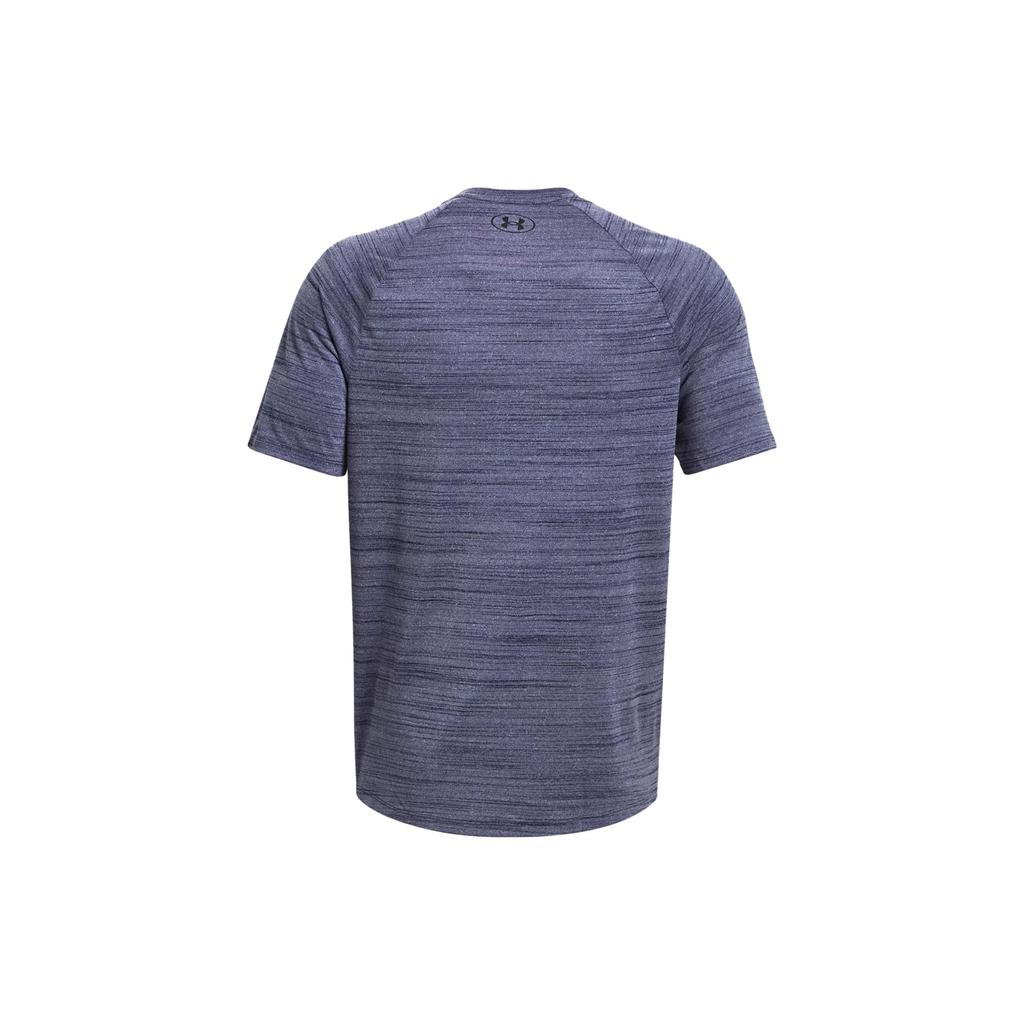 Under Armour Мужская футболка с коротким рукавом и круглым вырезом Ua Tech™ 2.0 Tiger Logo Print, свитер, синий цвет 1377843-410