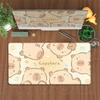 Kawaii Anime Capybara Mouse Mat Keyboard Pad Table E-sport Gamer Cabinet Desk Mousepads Locking Edge Notebook Rubber Accessories
