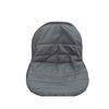 Lawn Mower Seat Cover Tractor Seat Cover Heavy Duty Padded 600D Oxford Material Grey