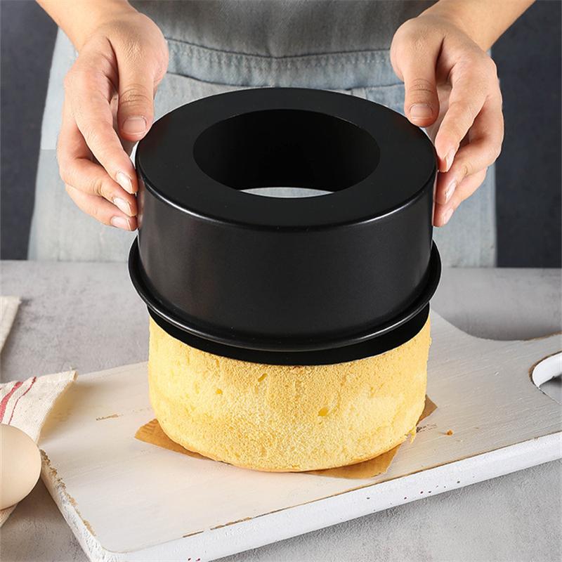 4/6/8/10 Inch Carbon Steel Cake Pan Round Cake Bread Mold Removable Bottom Pastry Tray Non-Stick Baking Mould Kitchen Bakeware