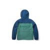 Timberland Ветровка с капюшоном в стиле колор-блок (зеленый и синий) A66EF-CL6