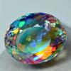 Stunning Color Mystic Topaz Rainbow Natural Oval Cut 68-70 Ct Gemstone