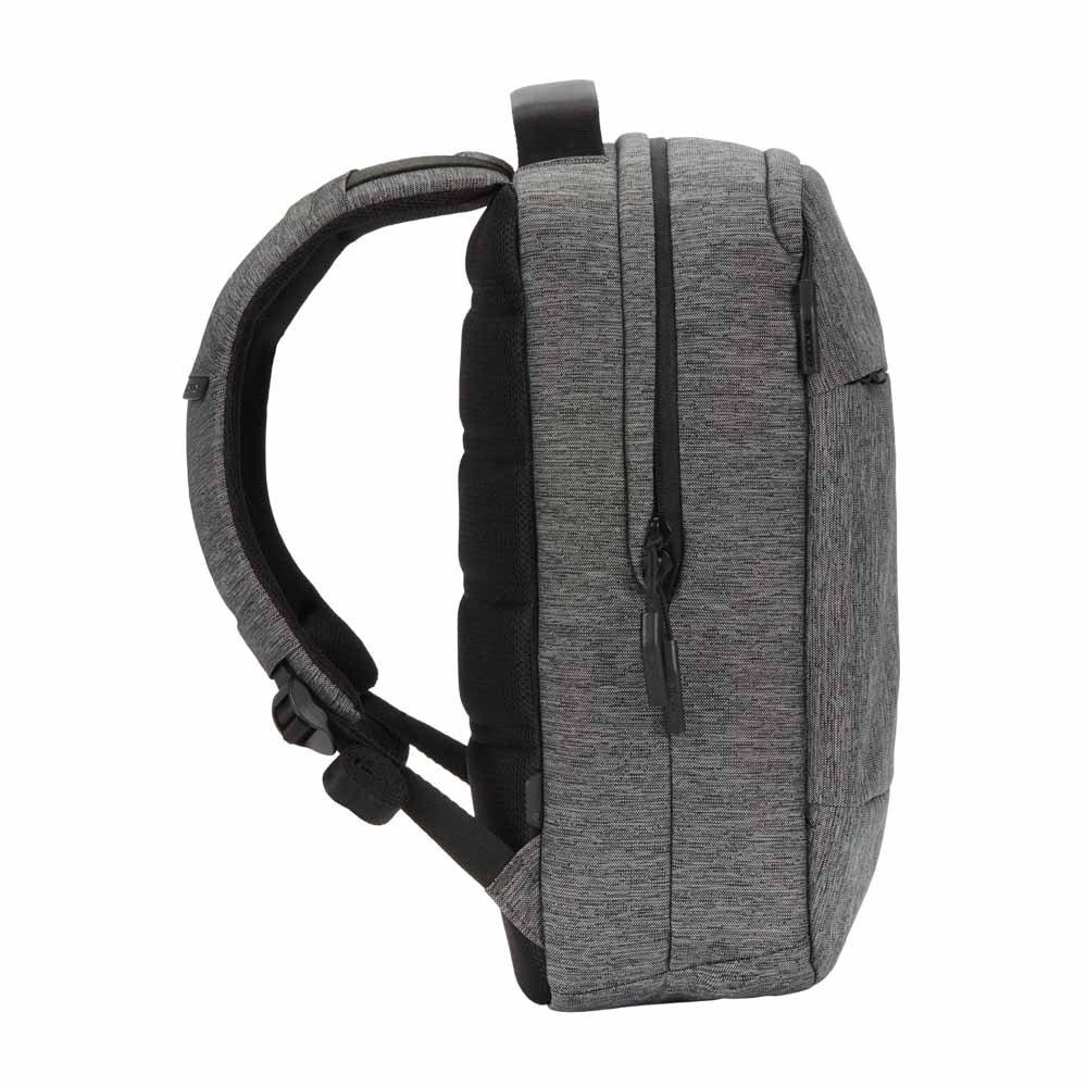 Incase City Dot Backpack, unisex, fallwinter bag, blackgray, casual, suitable for office and everyday use. Product numbers: 37191017 and 37191018.