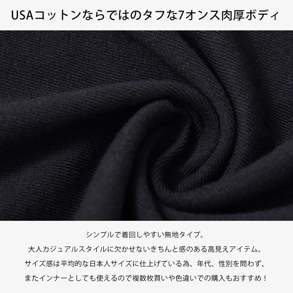 Унисекс 7 унций Хлопок США Тяжеловесный Хенли Вырез Однотонный Короткий Рукав 46 91 [Хороший Износ] Мужская Футболка 2W7-2522 [-] (L) (ХАКИ/Хаки)