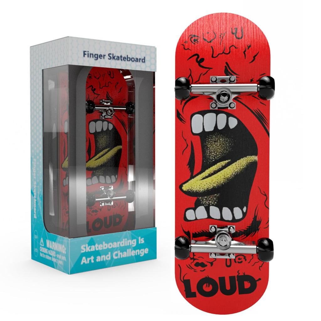 TOMMYFIELD Finger with Brain Fingers Ages Skateboard, Adult, Bearings, Development, (Loud), 6+ [Product]