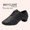 Latin Dance Shoes Men's Soft-soled Modern Dance Shoes Low Heel 3cm Ballroom Dancing Shoes