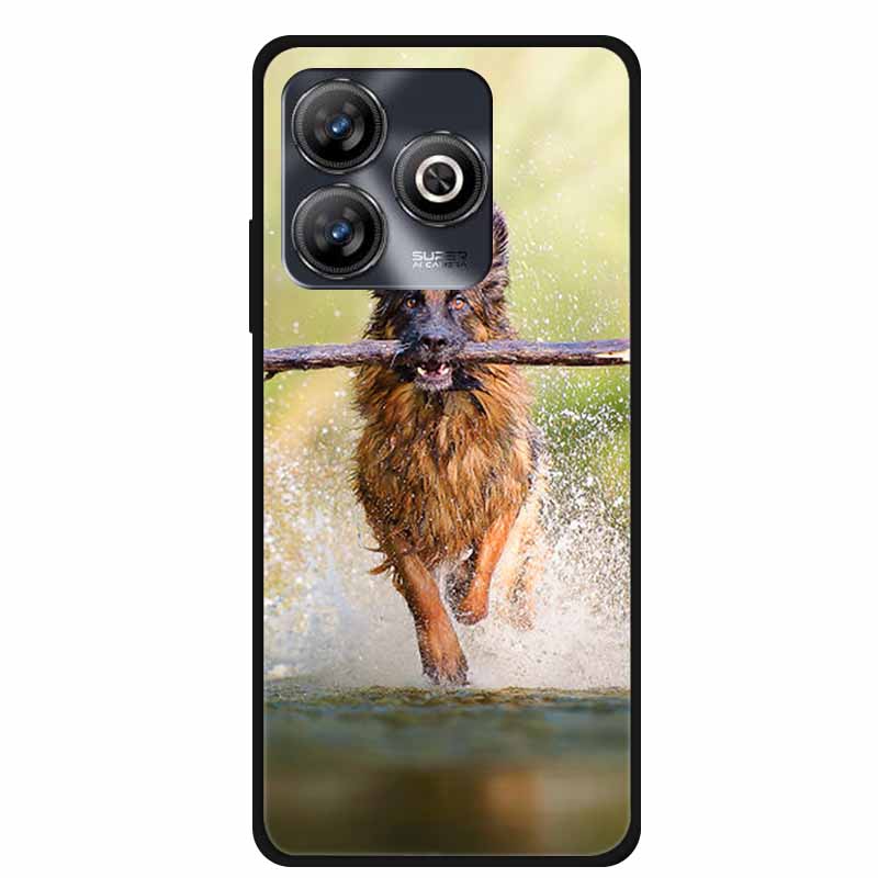 Для ZTE Blade A75 4G Чехлы Z2359 Черный Бампер Мягкий Силиконовый Чехол для ZTE Blade A 75 4G TPU Защита Ударопрочные Чехлы на Z2359