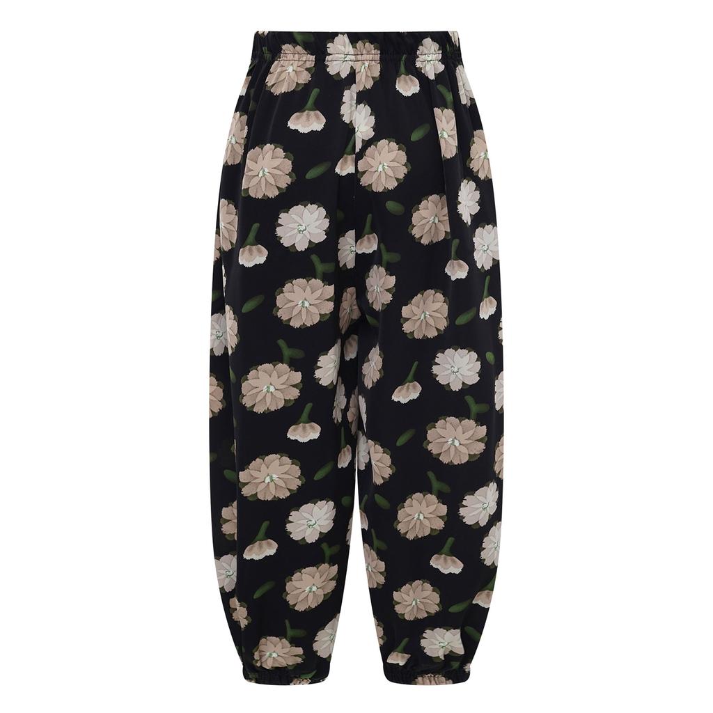 Модные шаровары для мальчиков и девочек, легкие брюки с эластичной талией, брюки с красочным принтом, для отпуска, путешествий, пляжа, дома