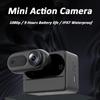 VD02 1080P Waterproof 2 Meters Thumb Action Camera POV Cam Small Magnetic Body Camera Portable Vlogging Camera,Hands-Free