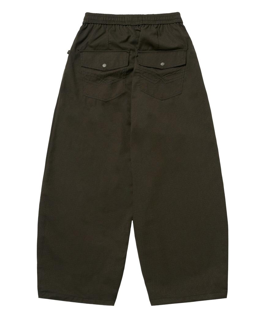 IDWS Fine Check Balloon Trouser Brown