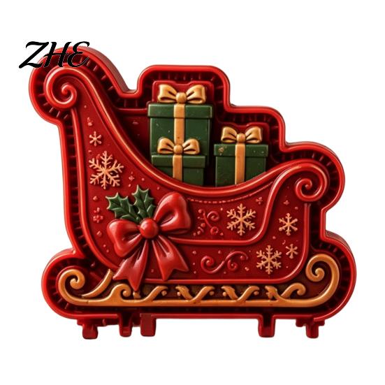 Nutcracker Cookie Embossers Christmas Mini Pie Mold, 3D Relief Embossed Hand Baking Holiday Dessert Making Kits Reusable DIY Dough Press Mold