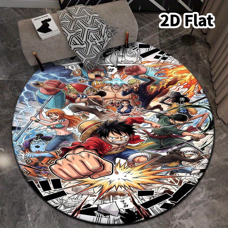 One Piece Round Area Rug Carpet Rug For Living Room Bedroom Sofa Playroom Decor Nonslip Floor Mat