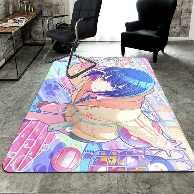 Kiritani Haruka Rug Floor Mat for Living Room or Bedroom Soft and Comfortable Carpet a Gift for Birthday and Holiday.DFF0925377
