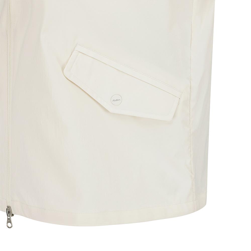 Malbon Golf Women'S Color Point Stadium Jacket Cream (Woman)