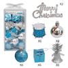 Christmas Tree Hanging Pendant Decoration Multicolor Ball Ornaments, Home Decor Supplies for 2027 New Year Xmas