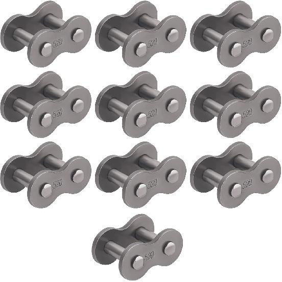 AHL 1 Pcs 520 Series Steel Master Link O-Ring Chain Clip-Type Connecting Link for Motorcycle Dirt Bike