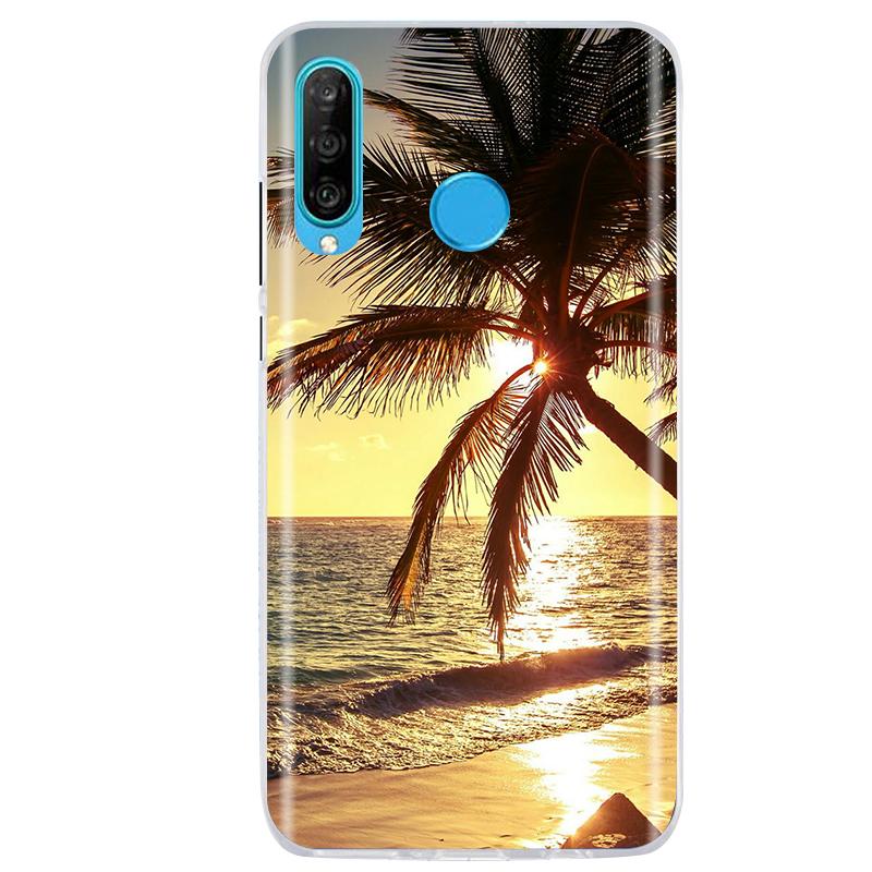 Чехол для Huawei P30 Lite, силиконовый чехол из ТПУ на заднюю панель телефона, чехол для Huawei P30 Pro VOG-L29 ELE-L29 P 30 Lite P30lite, чехол-бампер