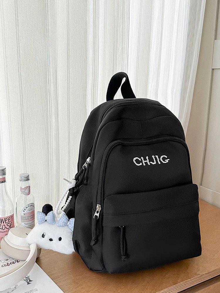 Schoolbag1011 new female ins Japanese large-capacity schoolbag junior high school high school students college students lightweight versatile backpack