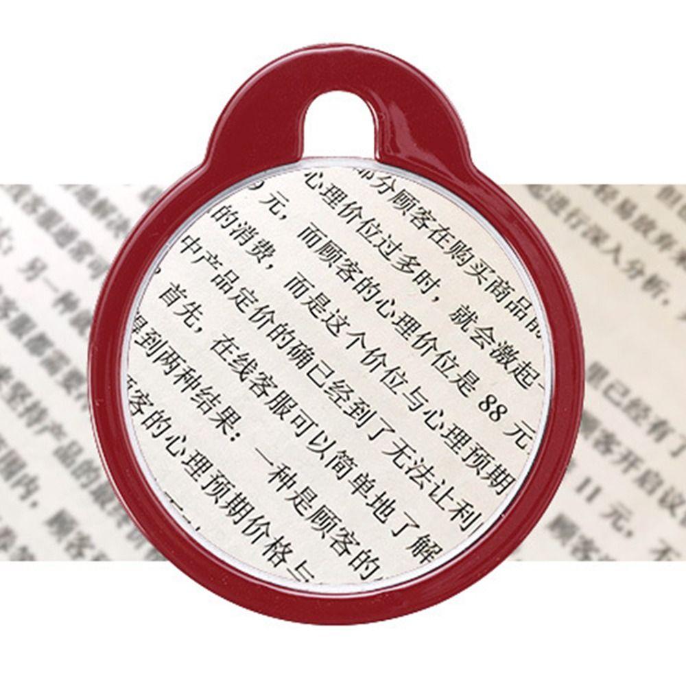 Decoration Necklace Reading Glasses Creative Reading Glasses Reading Helper Magnifier Pendant