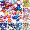 Pujiang Crystal Rhinestone Glass Flat Bottom Diamond Clothing Accessories Round Nail Drill Diy Stud Earrings Bag Sticker Drill