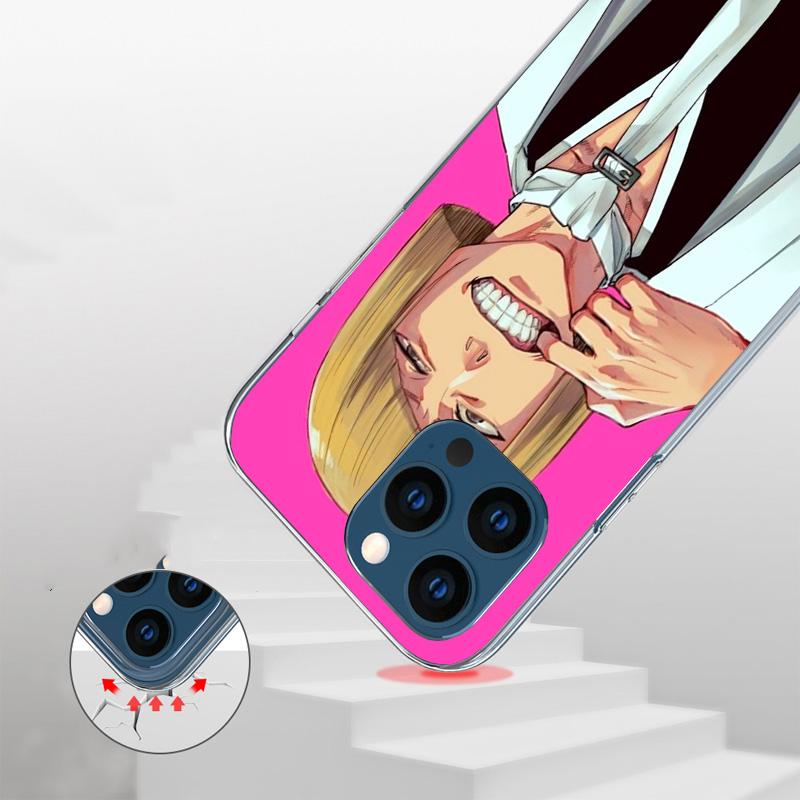 Чехол для телефона Bleach Синдзи Хирако для iPhone 17 Air 16 15 Pro Max 14 Plus 13 Mini 12 11 Чехол 7 8 SE Силиконовый Чехол Печать Fundas 1