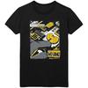 Men's Wu Tang Clan Invincible T-shirt Small Black