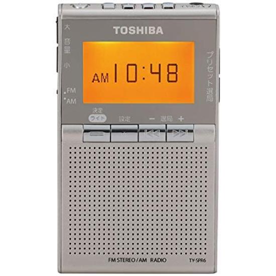 Toshiba Широкополосный карманный радиоприемник TOSHIBA FM/AM TY-SPR6-N