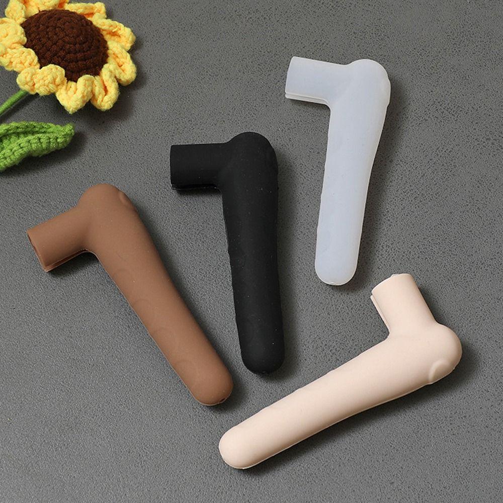 Anti Collision Door Knob Cover Silicone Doorknob Sleeve Portable Door Handle Cover  for Home