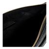 MICHAEL KORS Jet Set Logo Classic Adjustable Detachable Shoulder Strap Calfskin Shoulder Bag Women's Black