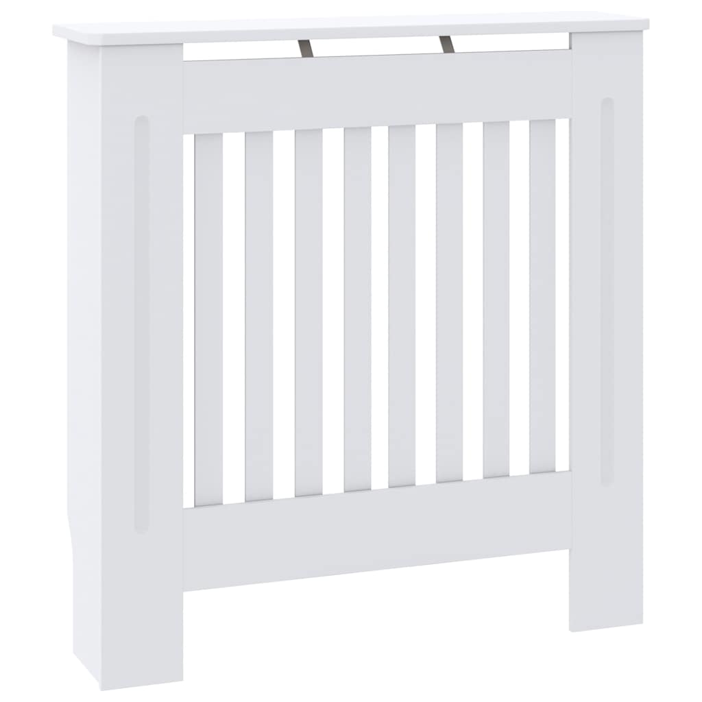 Wood Based Radiator Cover White 78 cm