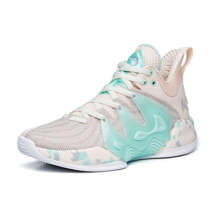 Anta Баскетбольные кроссовки Jianshan 1 из ткани, синтетической кожи, амортизирующие, противоскользящие, износостойкие, дышащие, поддерживающие, с низким верхом 112221623S-4