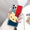 JZ3 Love Hello Kitty Прозрачный чехол для Samsung A04 A14 A23 M33 M53 Realme 10 9 C35 C55 VIVO Y02 X80 Infinix Hot 30 Note 11 Tecno Spark 8P Pro