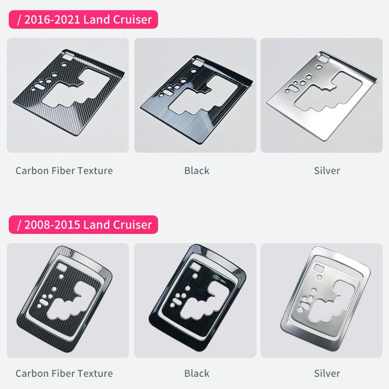 Gearbox panel to prevent scratching For 2008- Toyota Land Cruiser 200 LC200 2018 Interior modification Accessories