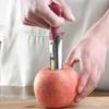 Нержавеющая сталь Удалитель сердцевины яблока Фруктовое приготовление Острые зубцы Инструмент для удаления сердцевины яблока Удаленная сердцевина Прочный нож Удалители сердцевины