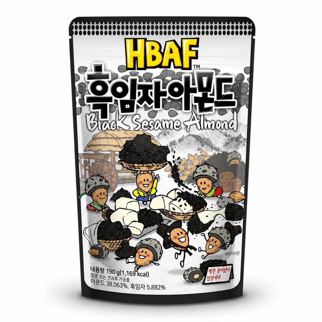 HBAF Приправленный миндаль и кешью 170 г/190 г (33 вкуса)