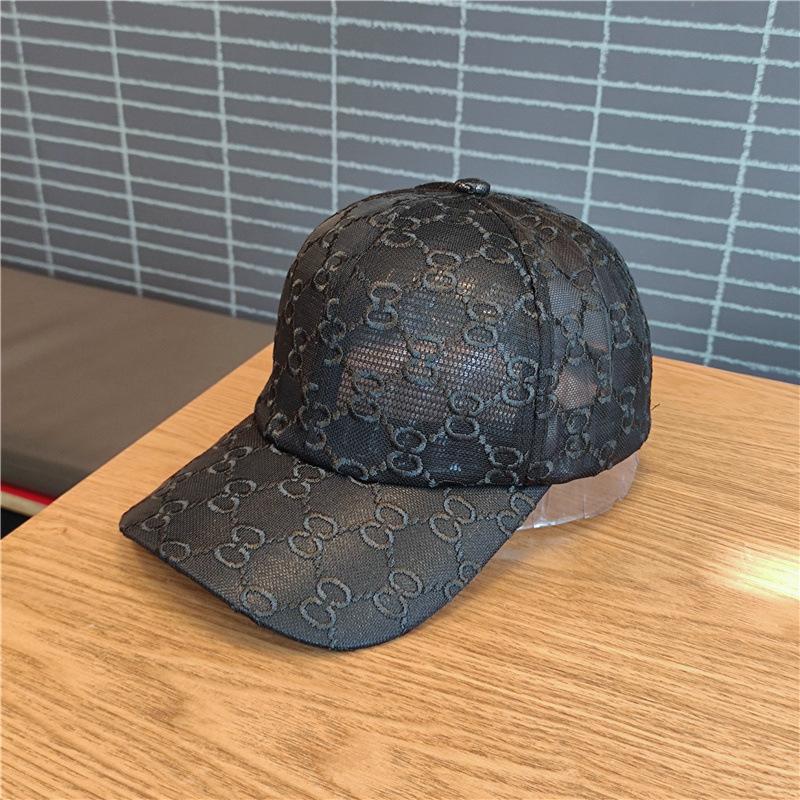 Mesh Breathable Baseball Cap Women's Summer Versatile Fashion Sunshade Sun Hat Thin Cap