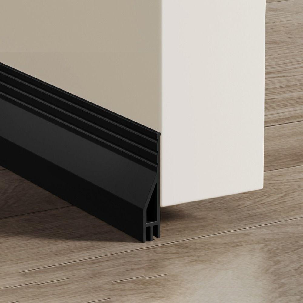 Arbitrary Tailoring Windproof Door Bottom Seal Strip SoundProof Dustproof Door Gap Baffle Soft TPE Waterproof Seal Strip Hotel