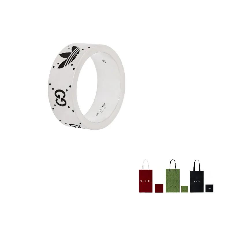 Gucci 925 Sterling Silver Rings Unisex Silver (Unisex) Rings 702766 J8400 0728