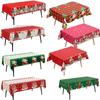 Disposable Disposable Tablecloths Bronzing Table Cover Noel Christmas Tablecloth  Home Decoration