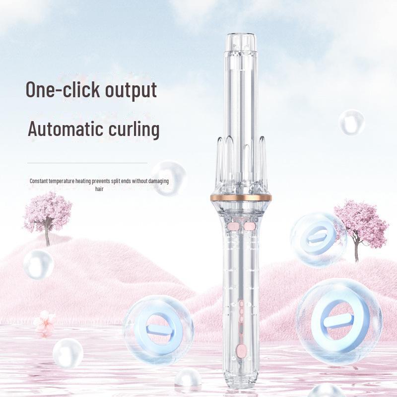 Автоматические щипцы для завивки с отрицательными ионами — крупные волны и кудри, безопасны для волос женщин.