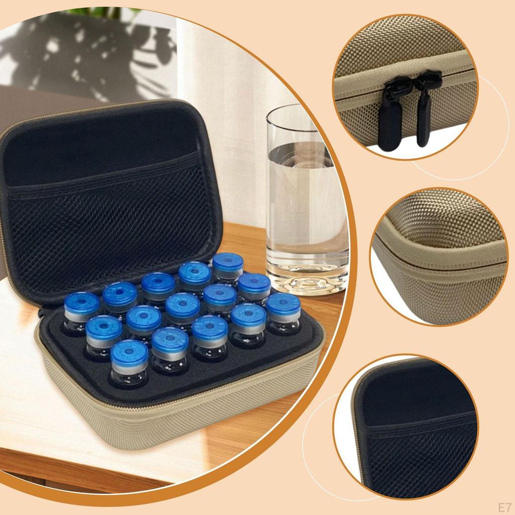 Дорожный чехол для инсулина, сумка-холодильник для переноски с молнией, портативный протектор, органайзер для флаконов