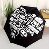 1pc Gamer Console Automatic Folding Umbrella Portable Collapsible Design, 8-Rib Iron Frame, Durable Fabric, All-Season Casual Outdoor 169