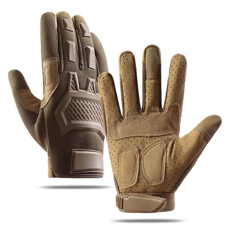 Men's Full Finger Tactical Touchscreen Motorcycle Gloves